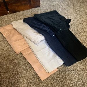 Bundle of size 4 ankle slacks